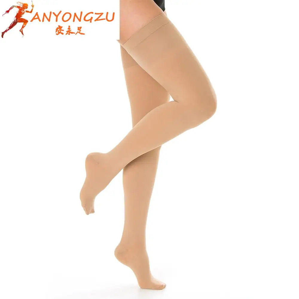 Medizinische Grad Kompressionsstrümpfe Frauen Männer für Varicose Spider Ödem 30-40 mmHg Unterstützung Gradient S-4XL Reise Druck Beine