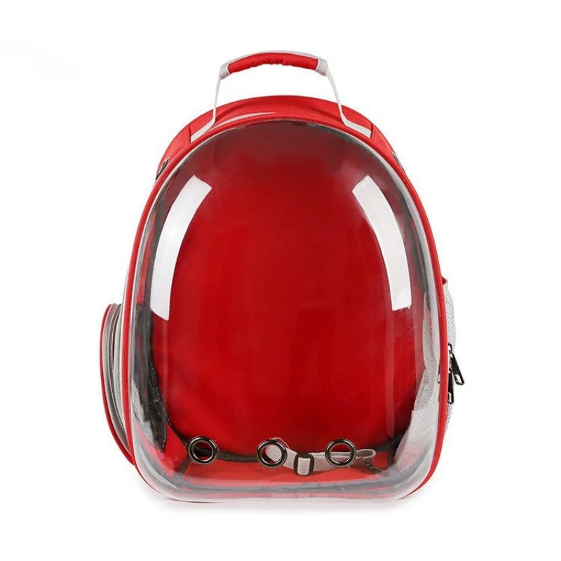 Kapsel Bubble Haustier Rucksack kleine Katze Haustier Trage Rucksack Transparente Tier Welpen Kitty Vogel atmungsaktive Haustierträger für Reisen