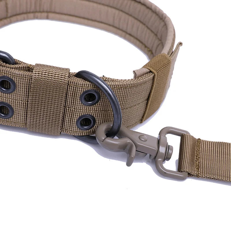 Verstellbares Hundehalsband,klassisch,reflektierend,für Training,Militär-Hundehalsband, Nylon,strapazierfähig,taktisches Hundehalsband,Deutscher Schäferhund